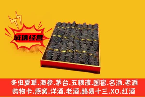 阿勒泰回收海参